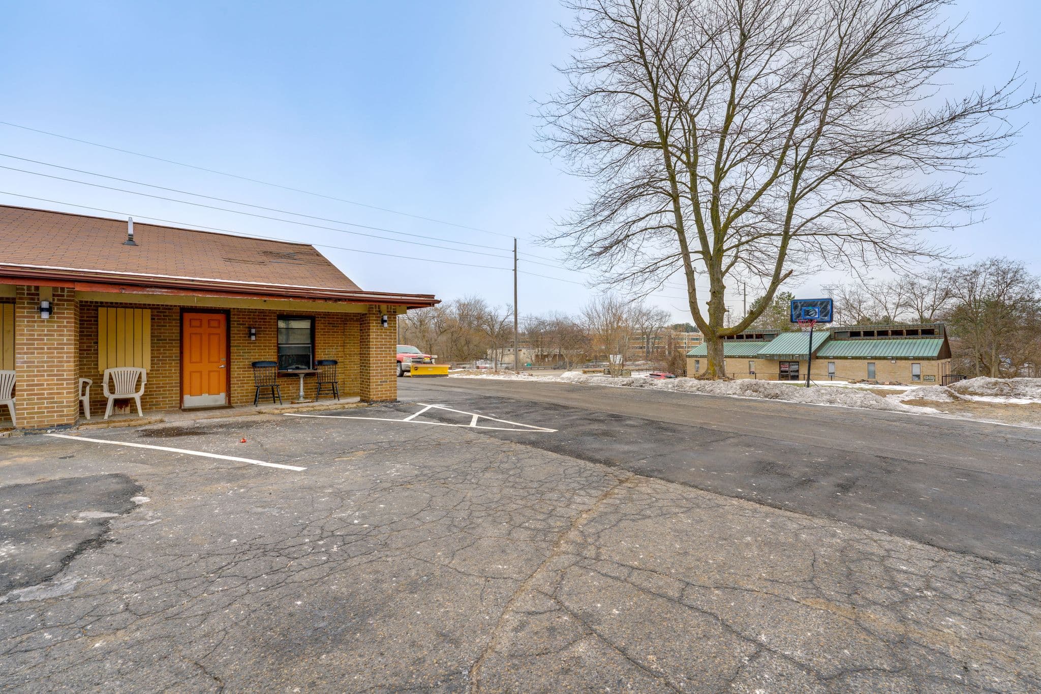 Estudio con dos camas en The Olde Mill Inn of Clarkston North